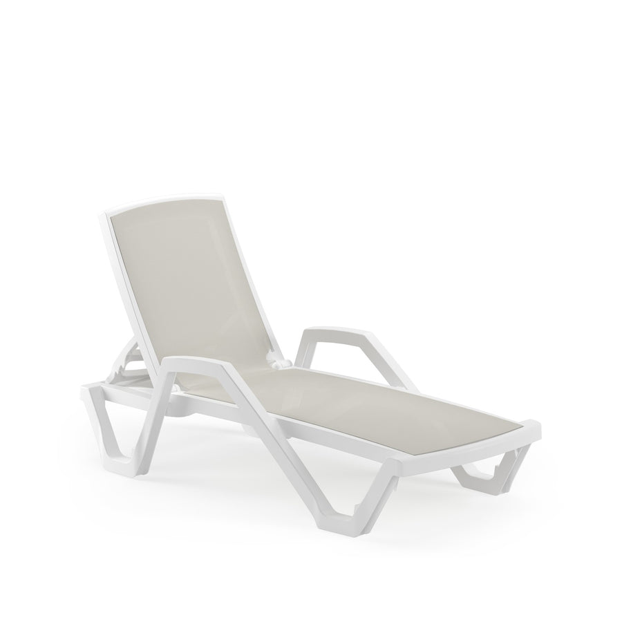 Mare Sunbed with Armrest