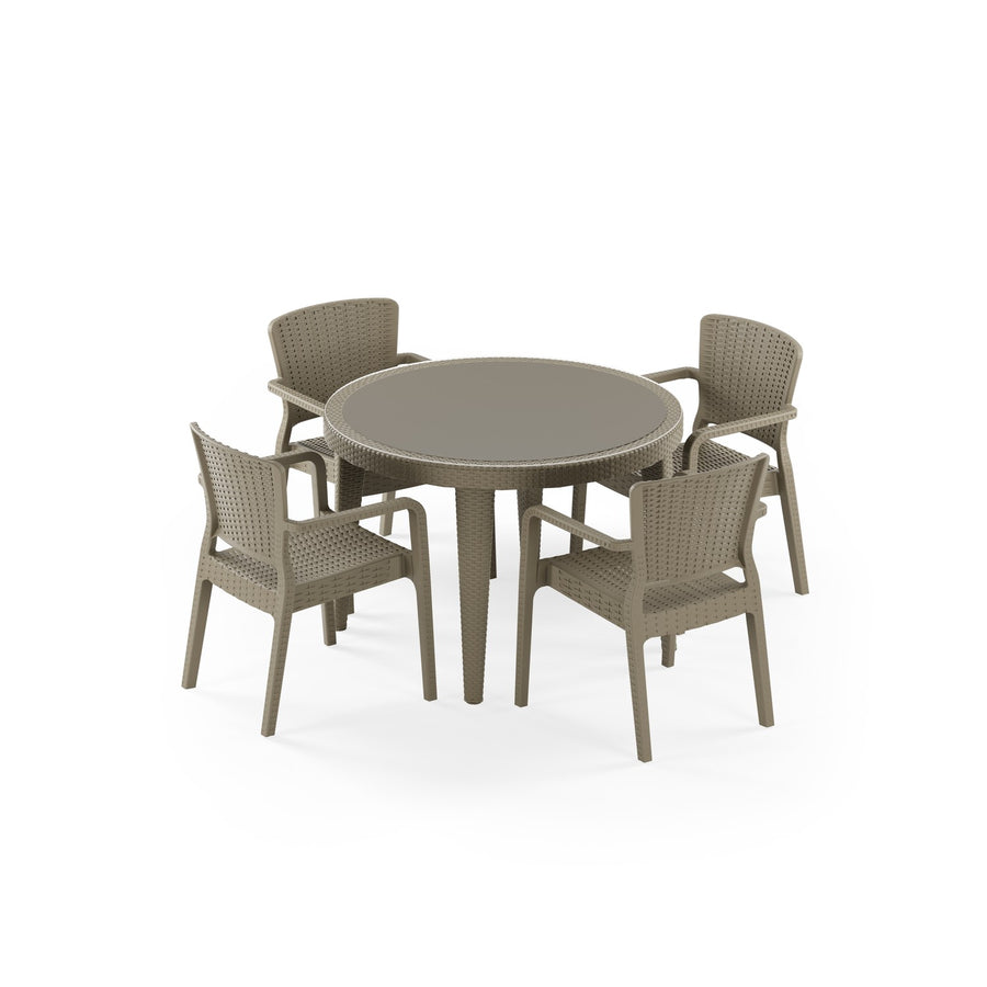 Osaka Round Dining Set — Antares
