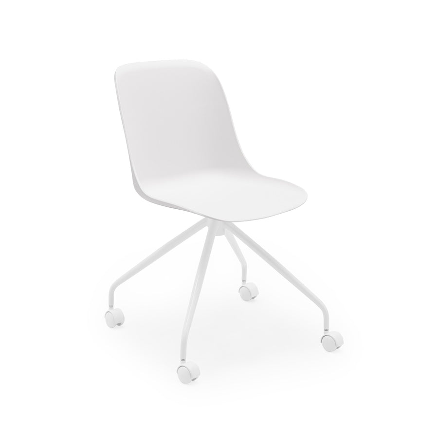 WHITE PAINTED METAL