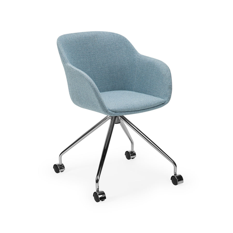 Shell-O Pad Upholstered Armchair