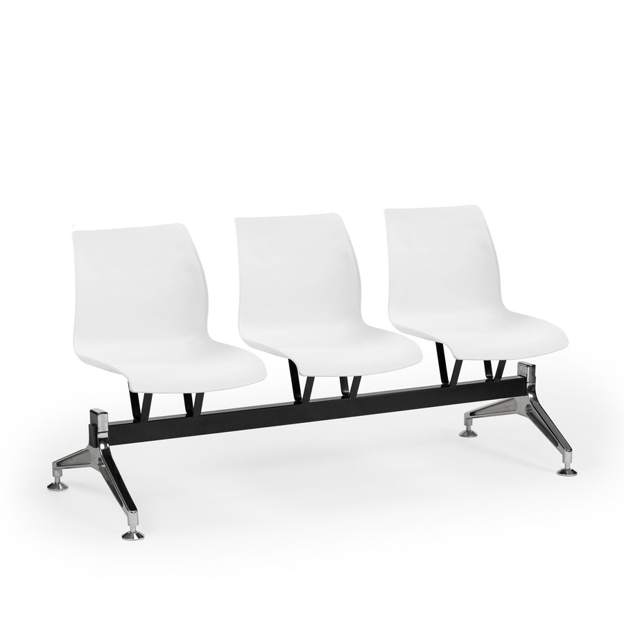 Laser-X3 Waiting Chair — 3 Plastic Seats