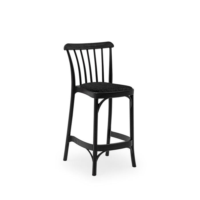 Gozo Pad Stackable Upholstered Bar Chair — 65 cm