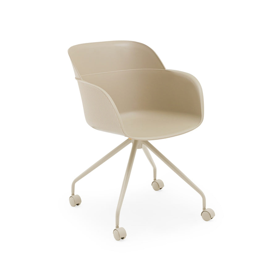 BEIGE PAINTED METAL