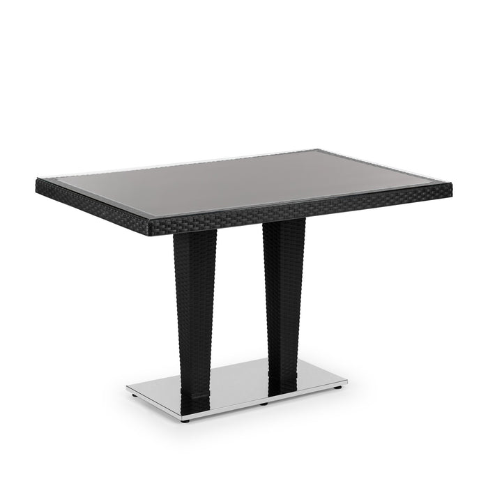 Antares Table with Chrome Leg — 80×120 cm