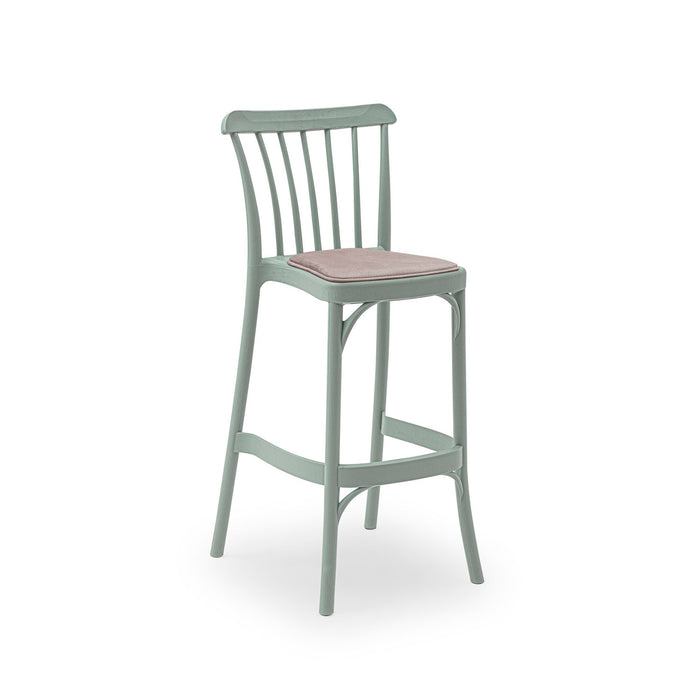 Gozo Pad Upholstered Bar Chair — 75 cm