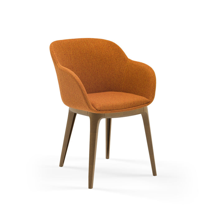 Shell-WP Pad Upholstered Armchair