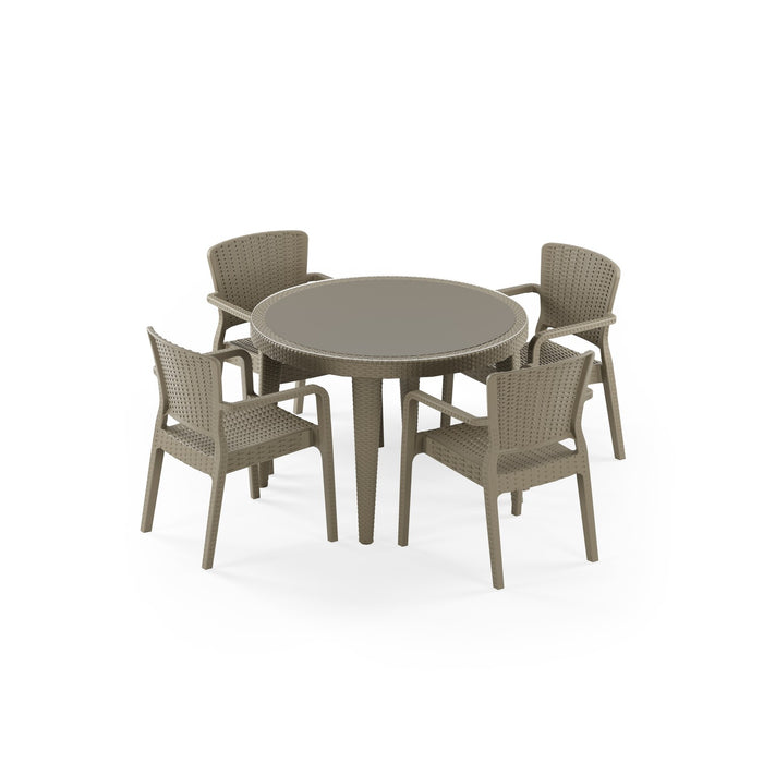 Osaka Round Dining Set — Antares