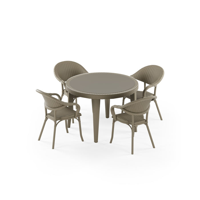 Osaka Round Dining Set — Flash-R