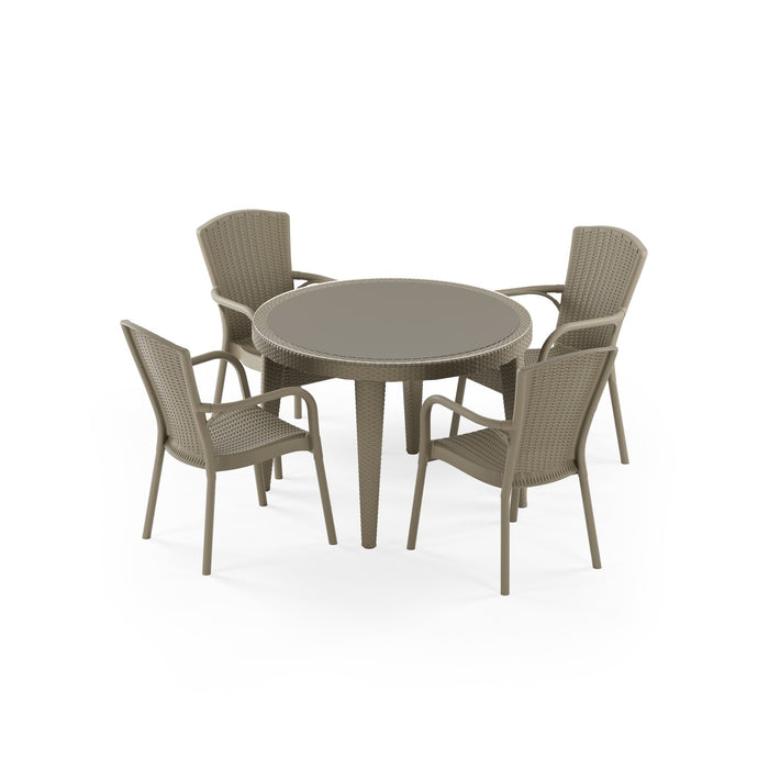 Osaka Round Dining Set — Royal