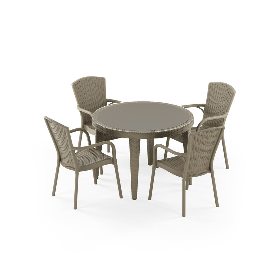 Osaka Round Dining Set — Royal