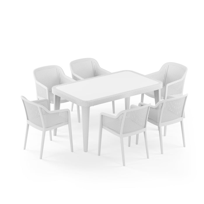 Palm Beach 6-Seat Dining Set