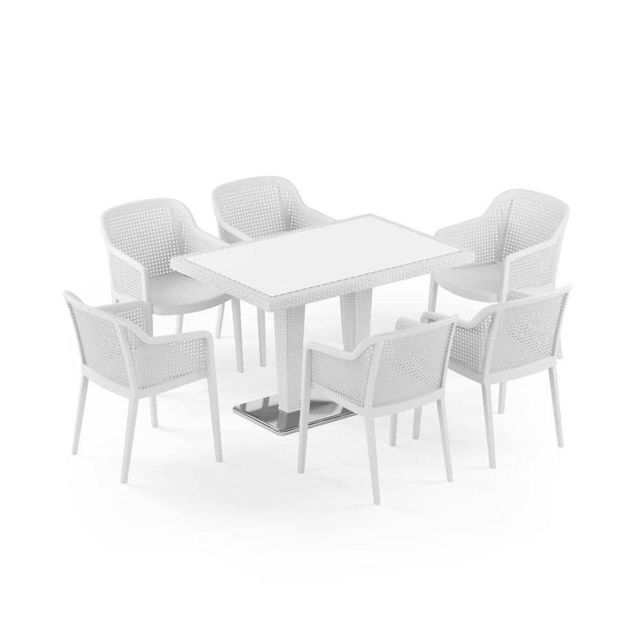 Star Island Glass Dining Set
