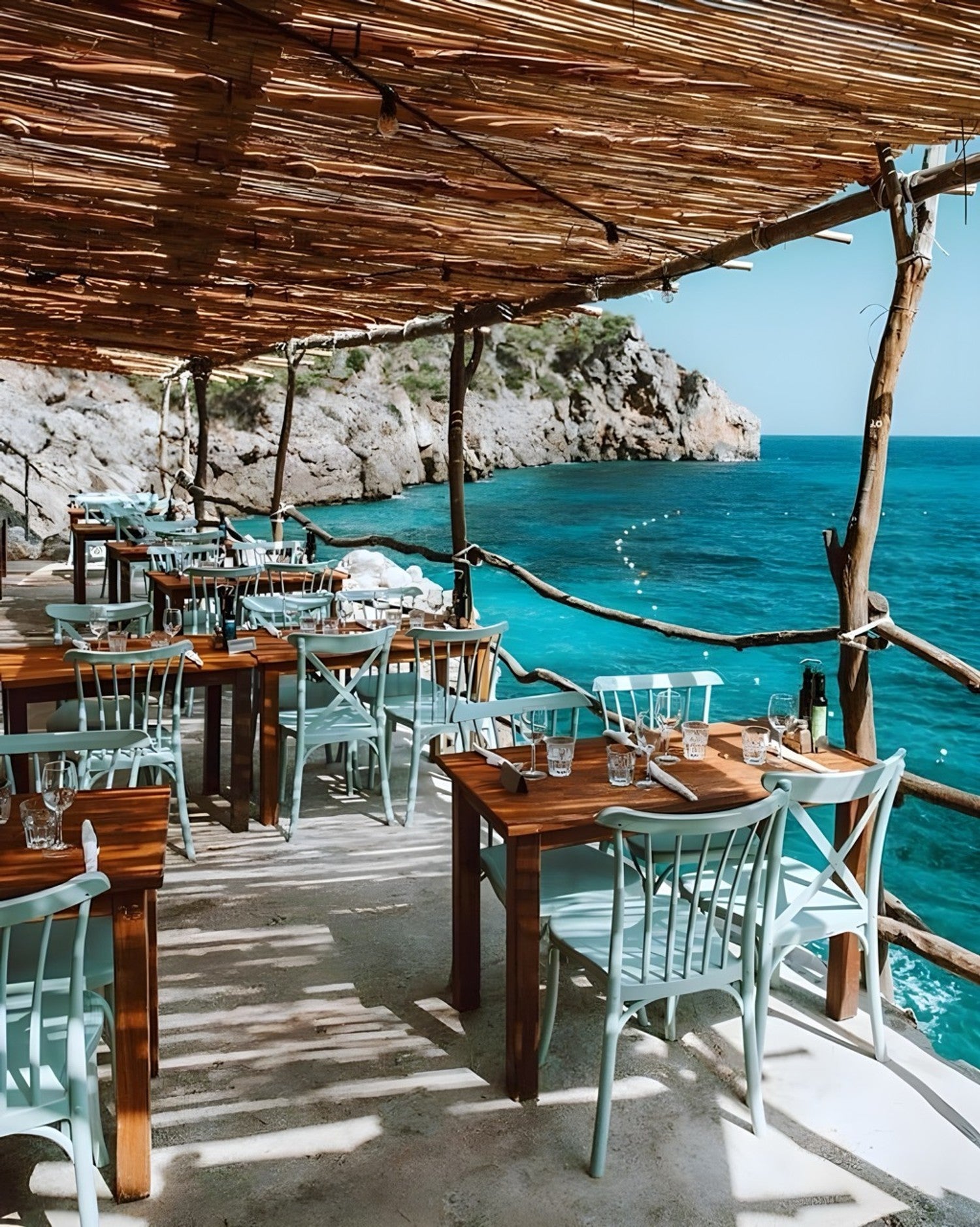 Ca's Patro March — cliffside restaurant, Mallorca